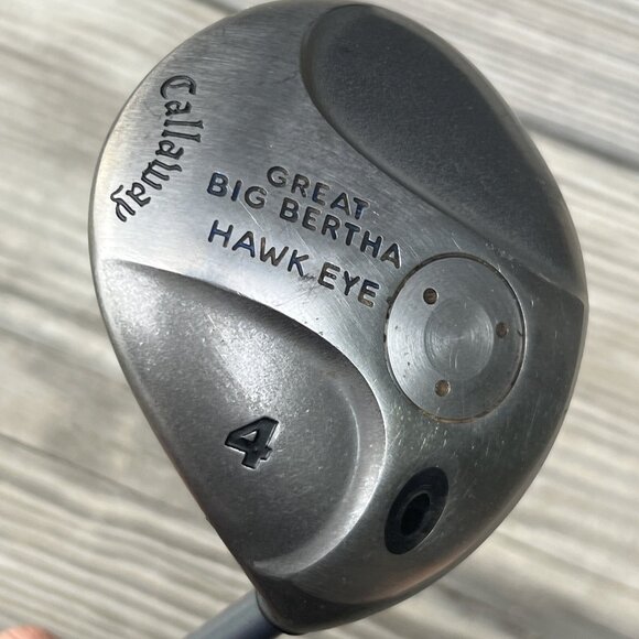 Callaway GREAT BIG BERTHA Hawkeye 4 GOLF club Hawkeye UL Reg Flex Lamkin Grip - Picture 6 of 11